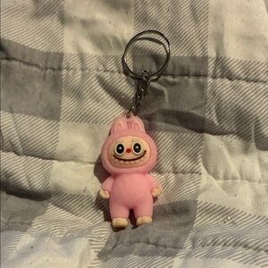 Cute Pink Bunny Keychain